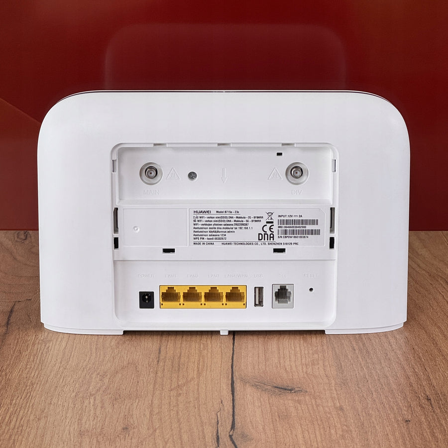 Router-modem na karte SIM | Huawei B715s-23c | 4G+ LTE 450Mbps | WiFi 5