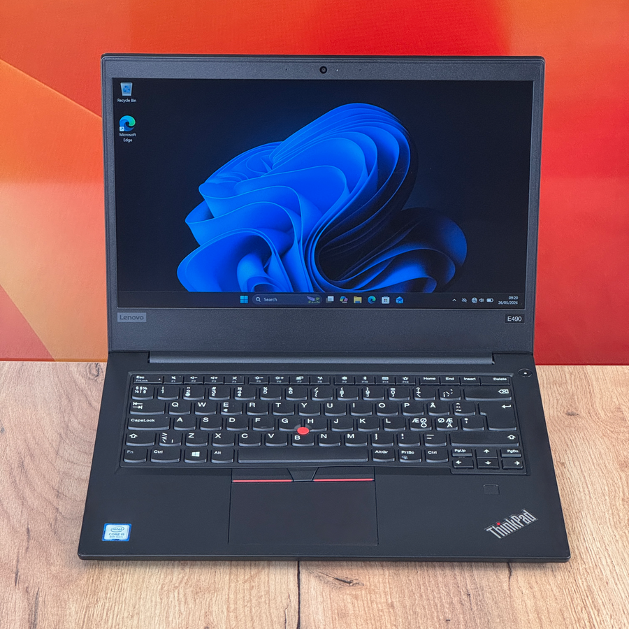 Laptop Lenovo ThinkPad E490 i5-8265U 14" FHD IPS Win11 Pro