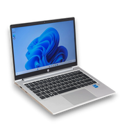 Laptopty od 500 zł silver HP ProBook 430 G8 laptop with 13.3" screen, Intel Core i3 processor, 16GB RAM, 256GB SSD.