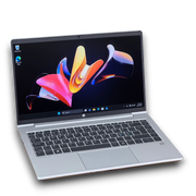 Laptopty od 500 zł silver HP ProBook 440 G8 laptop with 14-inch screen and Intel HD Graphics.