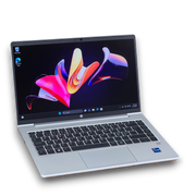 Laptopty od 500 zł silver HP ProBook 440 G8 laptop with 14-inch screen and Intel Core i3 processor.